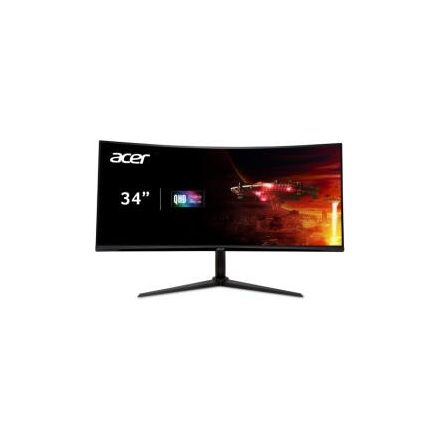 Asztali monitor, Acer 34 Nitro XZ340CU H ZeroFrame AdaptiveSync - 100 Hz - Javított termék