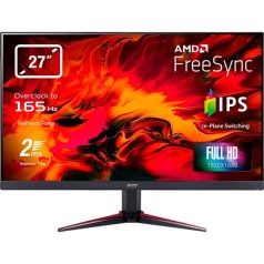   Asztali monitor, Acer 27"  Nitro VG270Sbmiipx  ZeroFrame IPS 165Hz | 2 év garancia |