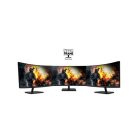 Asztali monitor, Aopen 31,5" 32HC5QRPbiipx GAMER -Curved  FreeSync Premium VA LED  |2 év garancia|