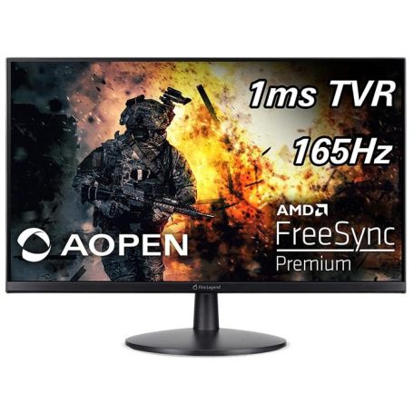 Asztali monitor, Aopen 23,8" 24MV1YPbmiipx GAMER - FreeSync VA LED  |2 év garancia| - Bontott, javított termék