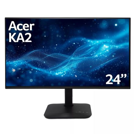 Asztali monitor, Acer 23.8 KA242YGbip ZeroFrame AdaptiveSync - IPS - 120Hz | 2 év garancia |
