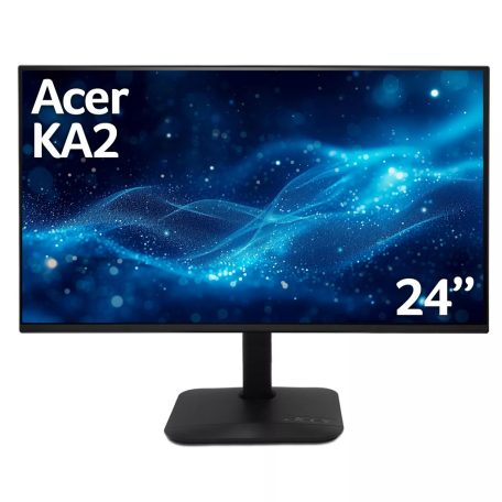 Asztali monitor, Acer 23.8" KA242YGbip ZeroFrame AdaptiveSync - IPS - 120Hz | 2 év garancia |