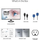 Asztali monitor, Asus 23.8" VZ24EHE - WLED IPS - Bontott, dobozsérült termék