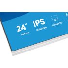 Asztali monitor, iiyama Prolite IPS, 23,8&quot, 1920 x 1080, 16:9, 350cd, 4ms, 1500:1 HDMI/DP/USBx4, XB2497HSU-W1