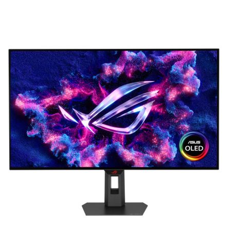 Asztali monitor, Asus 26.5 ROG Strix XG27AQDPG FreeSync Premium Pro, G-Sync QHD - QD-OLED - 500 Hz | 3 év garancia |