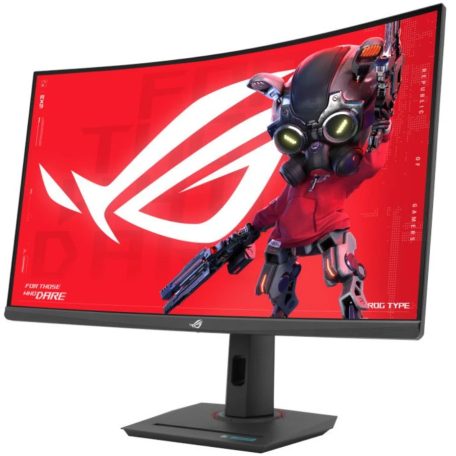 Asztali monitor, Asus 32" ROG Strix XG32WCMS monitor - VA